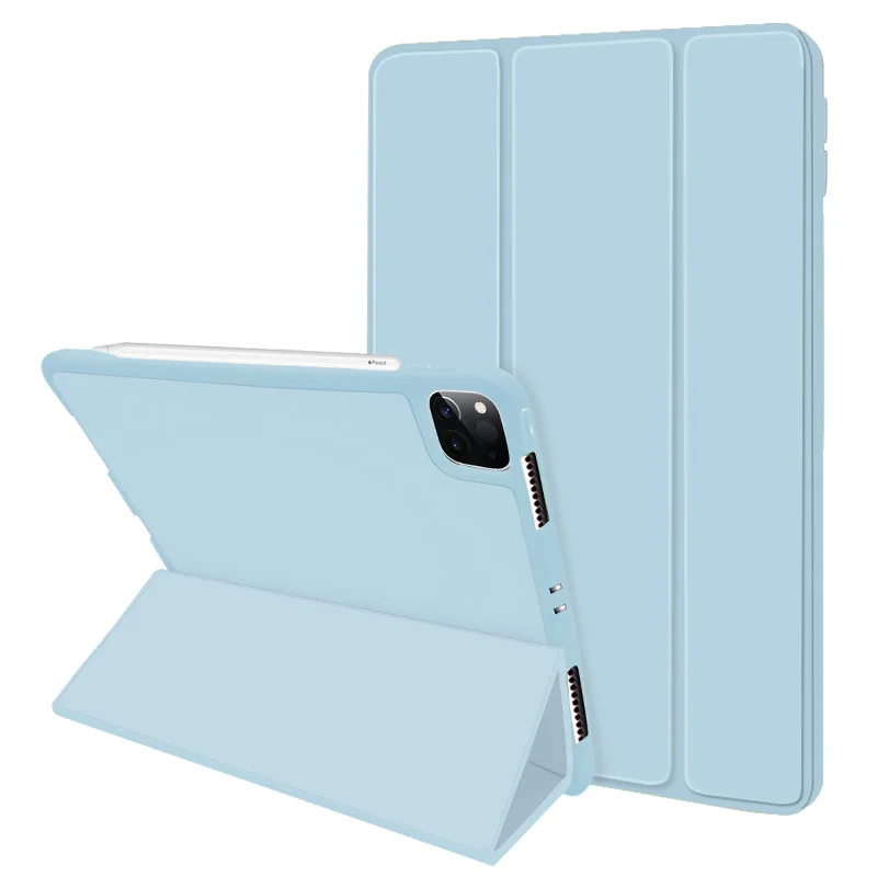 

Flexible Back Leather Case For Ipad Pro 11 Case Cover For Ipad Pro 2020 Case with pencil holder