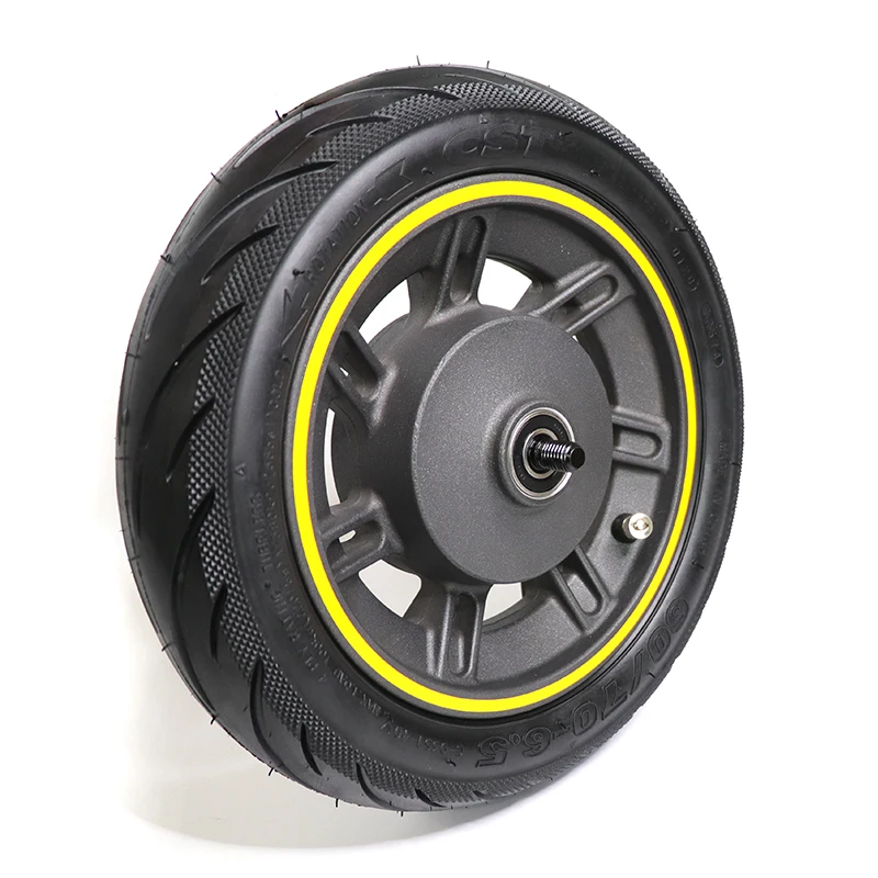 

Original Scooter Wheel 60/70-6.5 Tubeless Tire With Wheel Hub 10 inch Front Wheel For Max G30 Electric Scooter Parts, As picture show