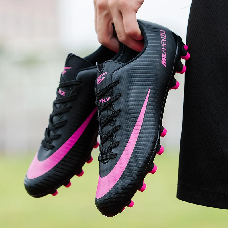 

QOI-9189 New design Boots Football Soccer Shoes with CE certificate, Blue/green/black/red/