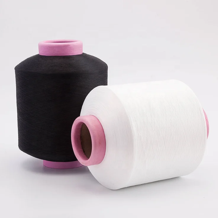 
wholesale core spun dyed yarn spandex covering yarn for sock knitting 