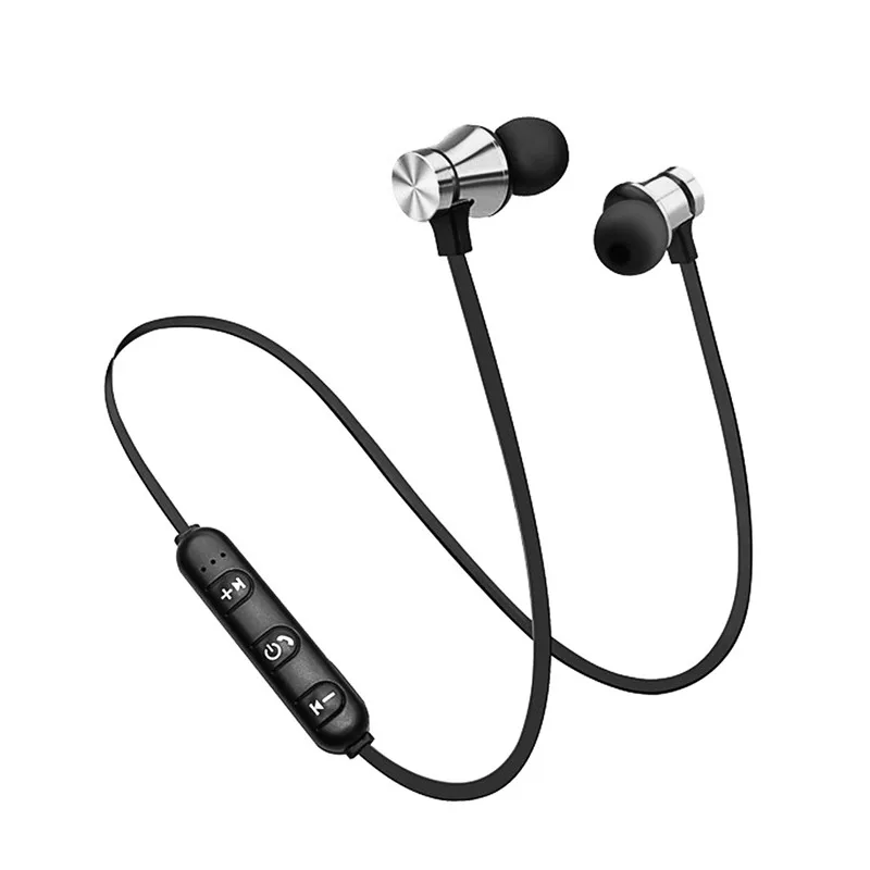 

Dropshipping XT11 Magnetic Wireless Earphone Sport Running Wireless Neckband Headset Headphone with Mic Stereo Music For Huawei