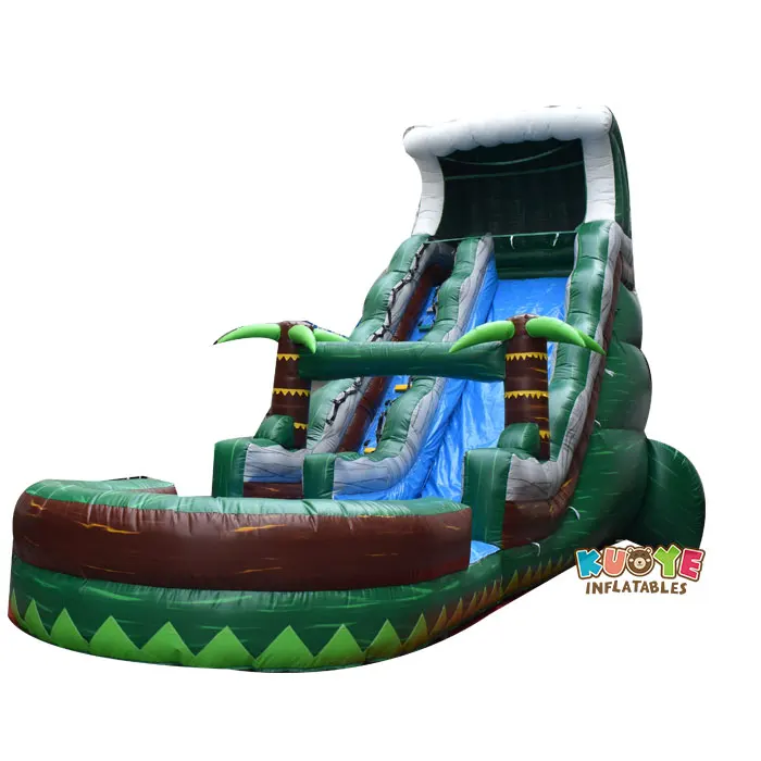 

22ft Emerald Crush Tsunami Water Slide Inflatable