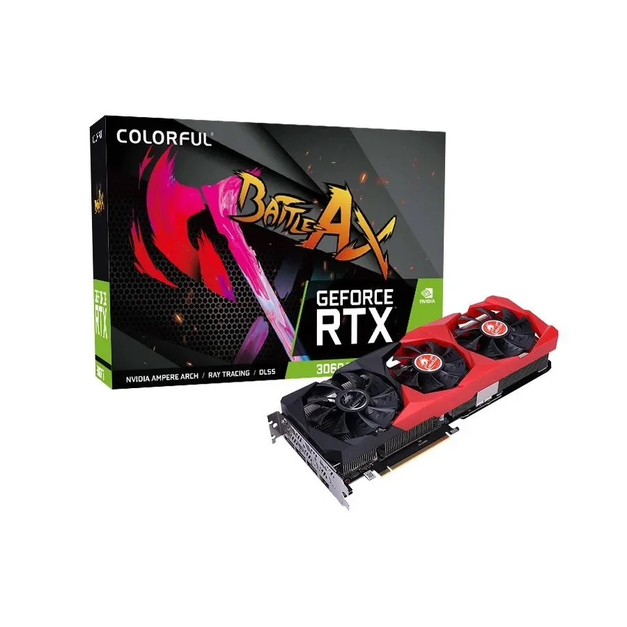 

Colorful Tomahawk GeForce RTX 3060 12G LHR gpu rig gaming computer graphics card support rtx 3060 12gb video card amd radeon vii