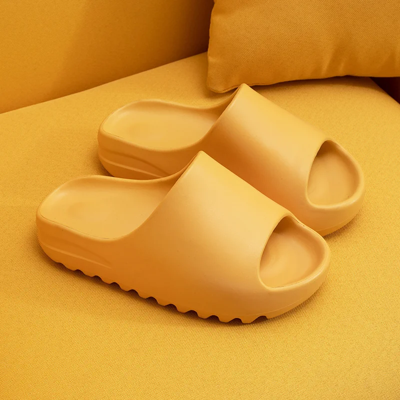 

Hot Seller In Amazon Soft Thick Sole Women And Men Platform Rubber slippers