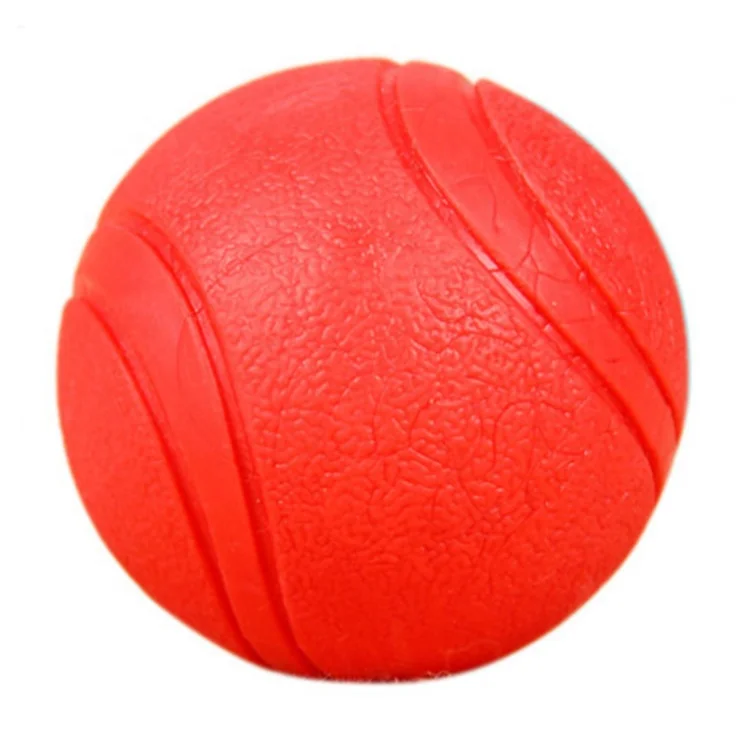 

Eco-Friendly Tpr Bite Resistant Pet Play Toy Interactive Durable Chewing Dog Rubber Ball, As picture