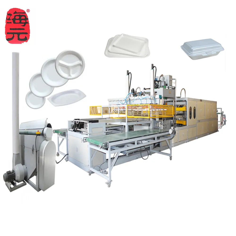 Foam Food Box Plate Making Machine /egg Tray Machine For Low Price