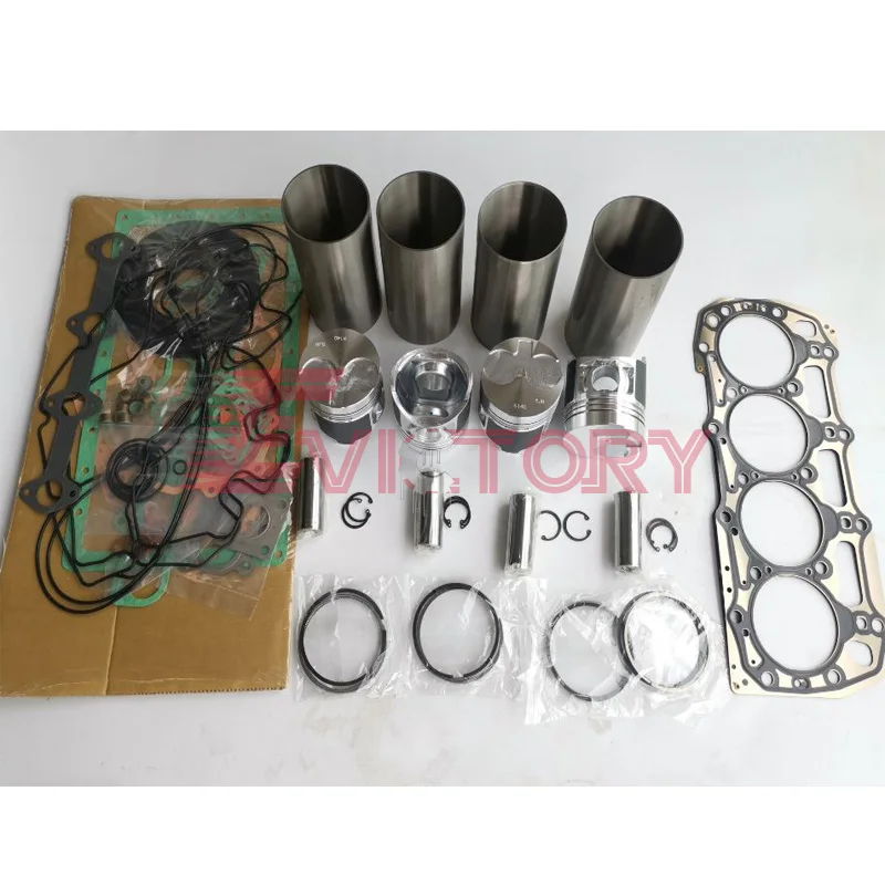 

For Shibaura N844 N844T N844-T rebuild kit piston ring cylinder liner gasket bearing