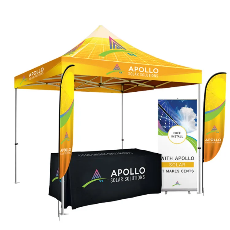 

high quality outdoor roof top car advertising folding tent 3x3 outdoor pop up tent