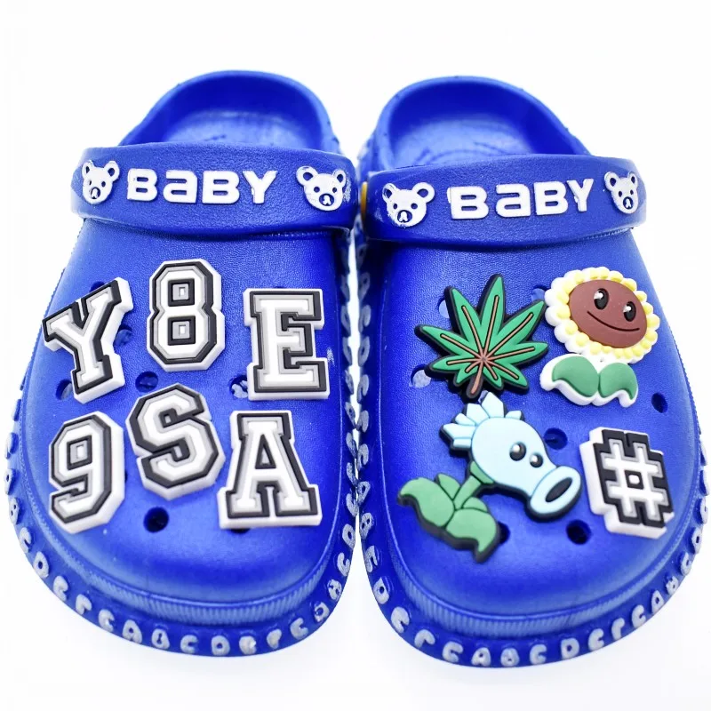 

Factory Direct Sale PVC Letter and Number shoe charms for croc women design girls boy's party gifts, As pictures shown