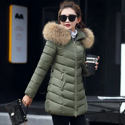 

Fake Fur Parkas Women Down Jacket New 2021 Winter Jacket Women Thick Snow Wear Winter Coat Lady Clothing Jackets Parkas Coldker