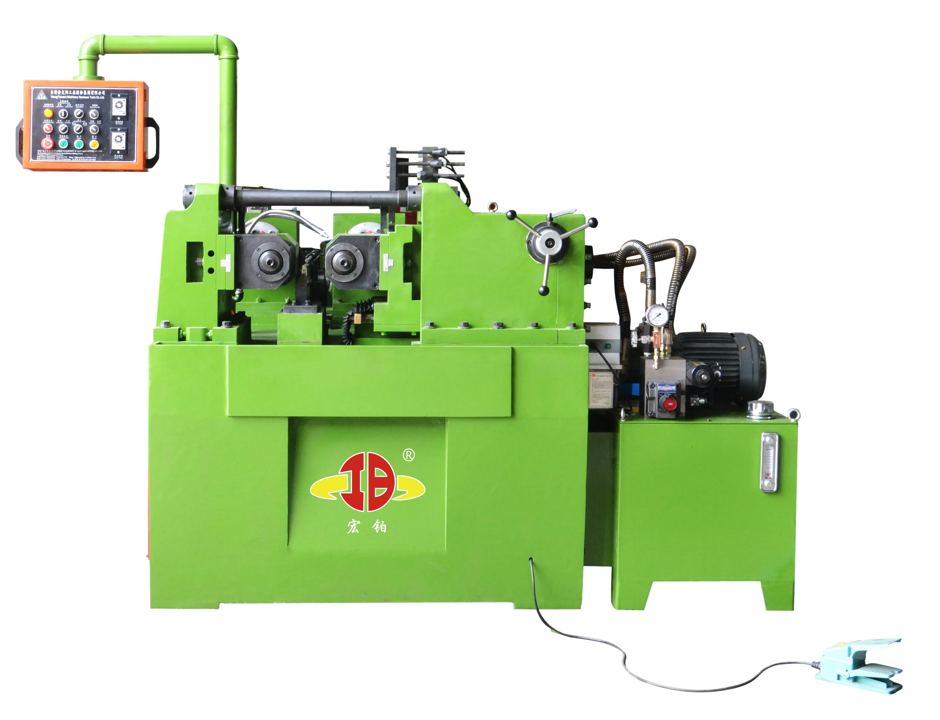 
Hongbo HB-50 Automatic two-shaft hydraulic rebar Thread Rolling Machine price In China diameter 6-50mm 