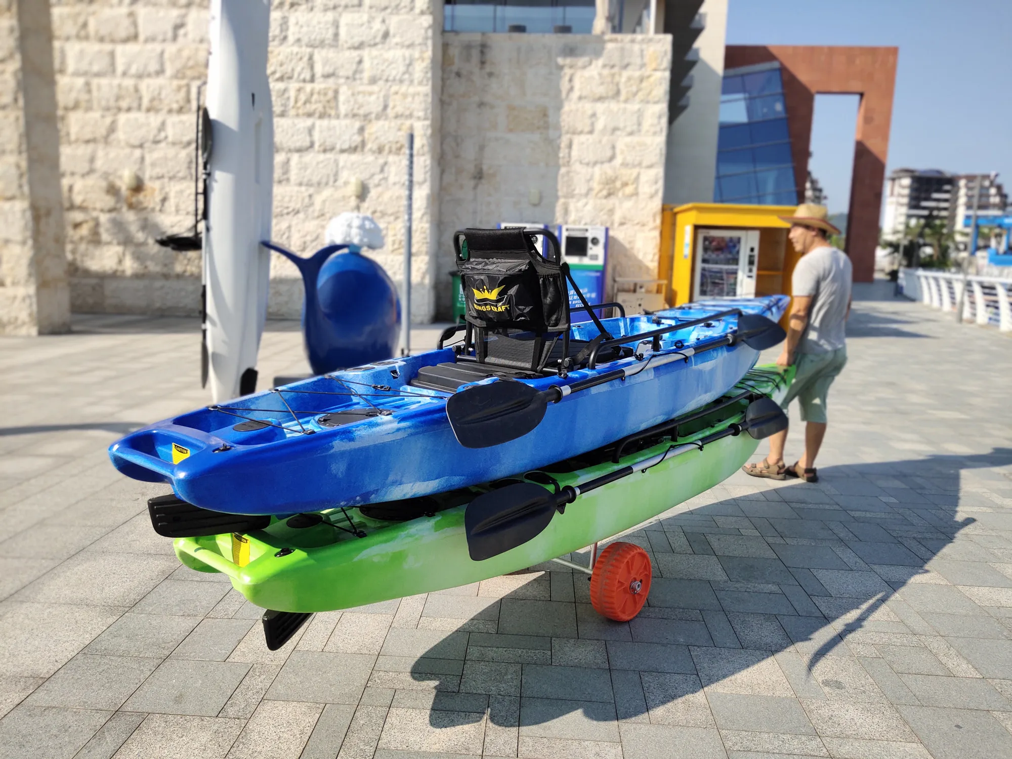 Universal Kayak De Kayak Carro Para Llevar Kayaks Y Canoas Paddleboards
