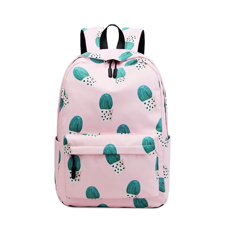 

Amazon Hot sell Trend Print primary School Backpack for Teen Girl Boy Casual Daily Backpack, 4colors