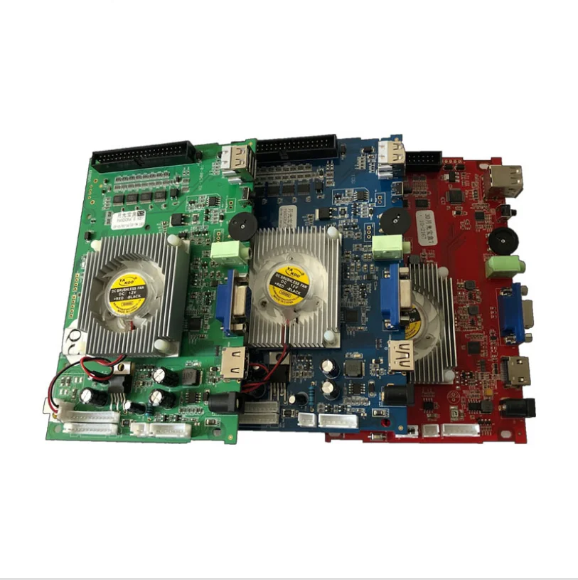 

3D pandoras box arcade game Raspberry pie mainboard, Green