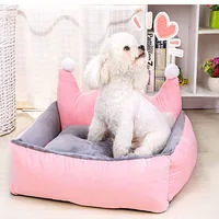 

Spring summer luxury new fashion thickening detachable and washable lovely princess pet cat dog bed