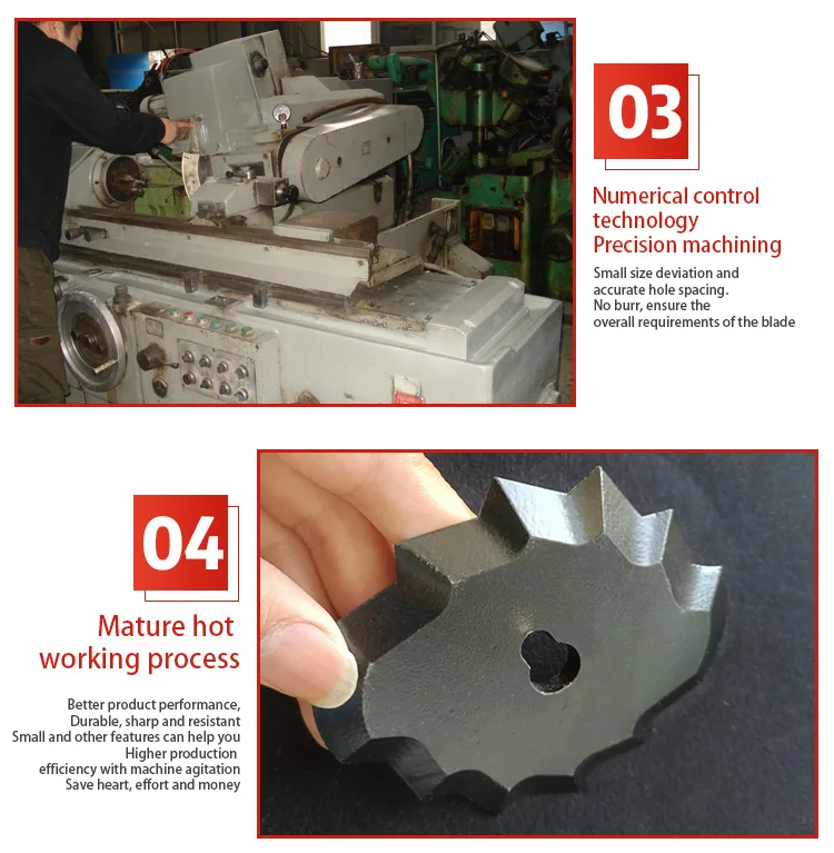 Factory Price Farm Using Tmr Feed Mixing Blade Mixer Knife Buy Farm