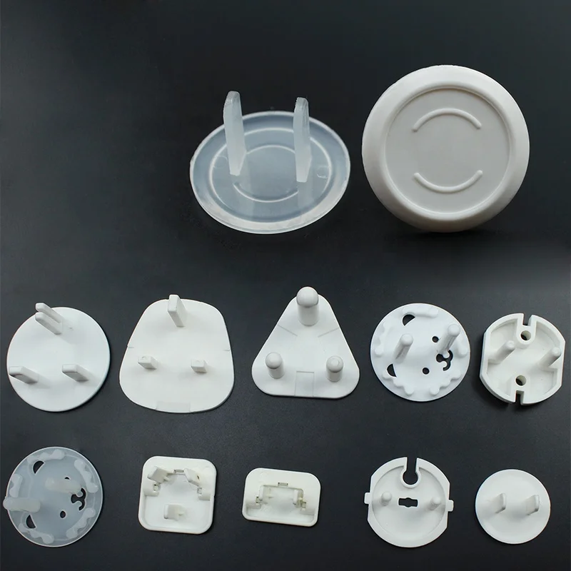 

Plug Socket Cover Uk Baby Safety Outlet Cover Safety Plug Covers Clear Child Proof Electrical Protector For Home & Office Safety, White, transparent