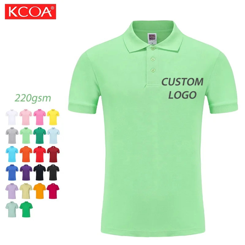 

Cheap Price 100% Cotton Mens Blank Polo T Shirts With Embroidery Logo