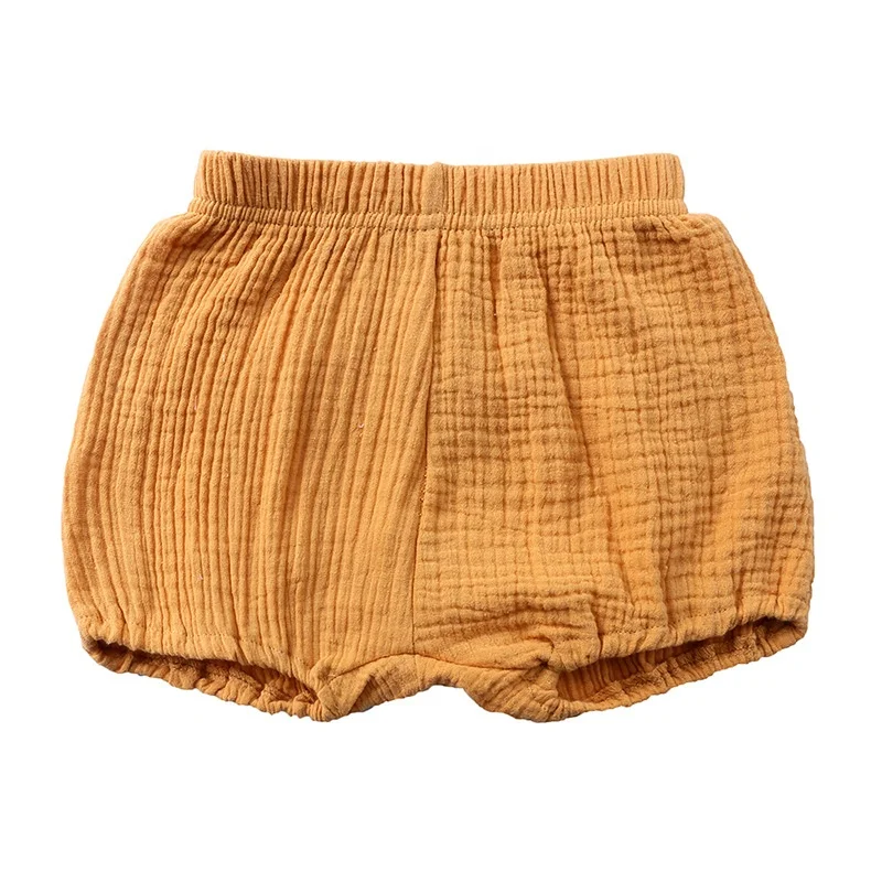 Plain Color Breathable Linen Toddler Boy Shorts Summer Shorts For Baby ...