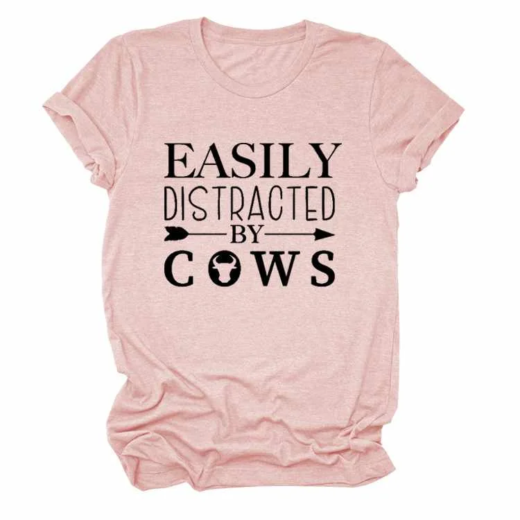 

Simple Casual Fashion Wholesale Street Style Printed Round Neck Short Sleeve T-shirt, Picture color