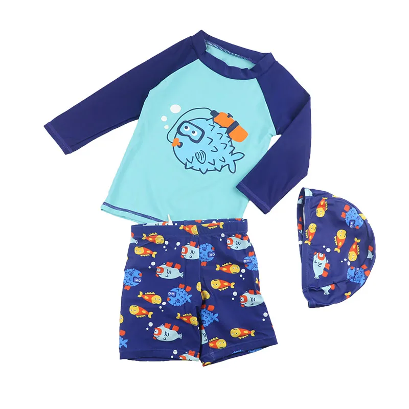 

hot sale wholesale beachwear trendy swimsuit conservative swimwear for kids