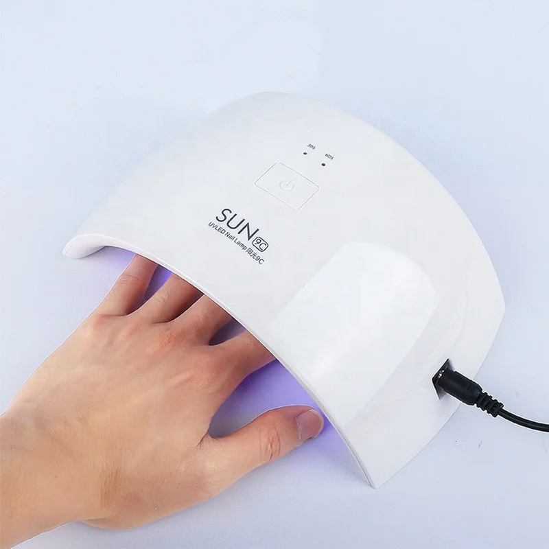 

24W LED Nail Dryer Curing Gel Polish Manicure Nail Art Tools, White