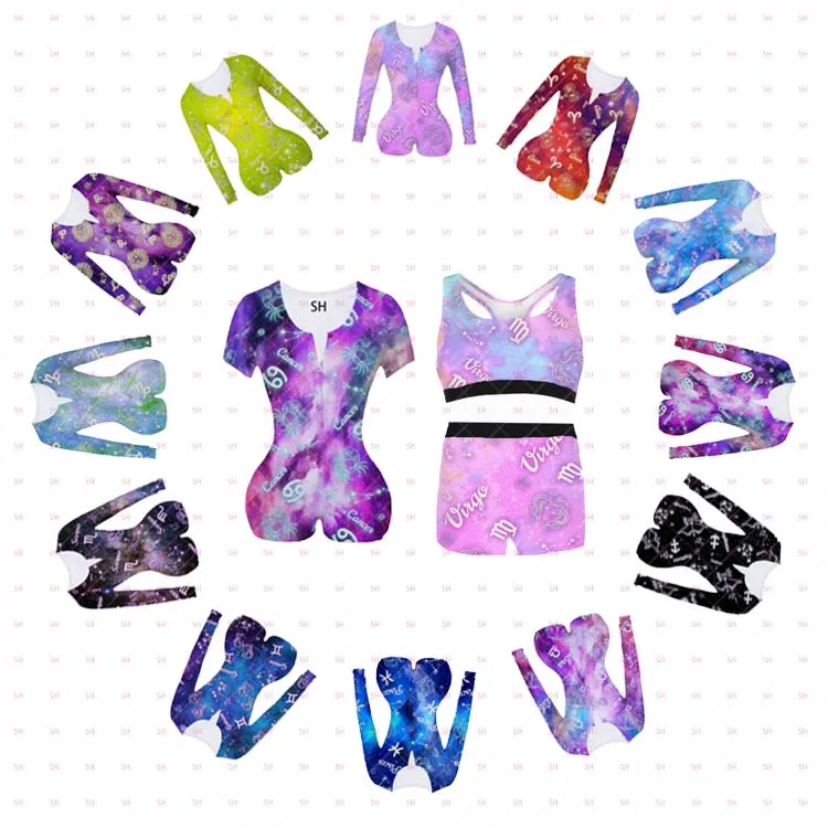 

Custom Plus Size Long Sleeves Pajamas Sleepwear Zodiac Sign Onesie Women Onsie For Adult, Customized color