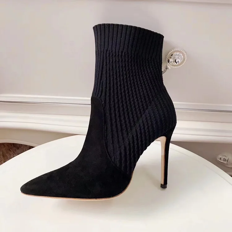 

Fashion New Comfortable Elegant High Heels Boots For Ladies Botas de mujer