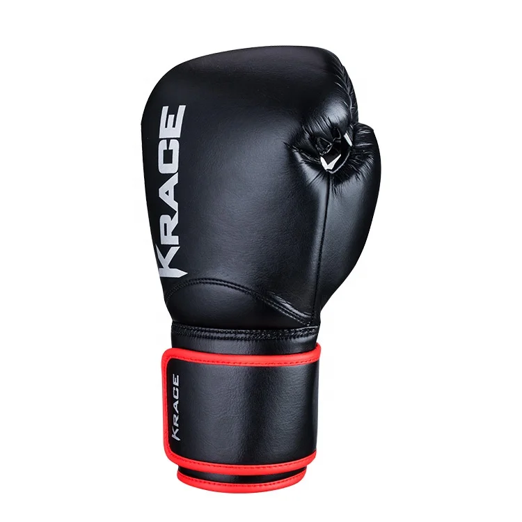

Top Quality Professional Custom Durable Training Leather Boxing Gloves, Black or customized