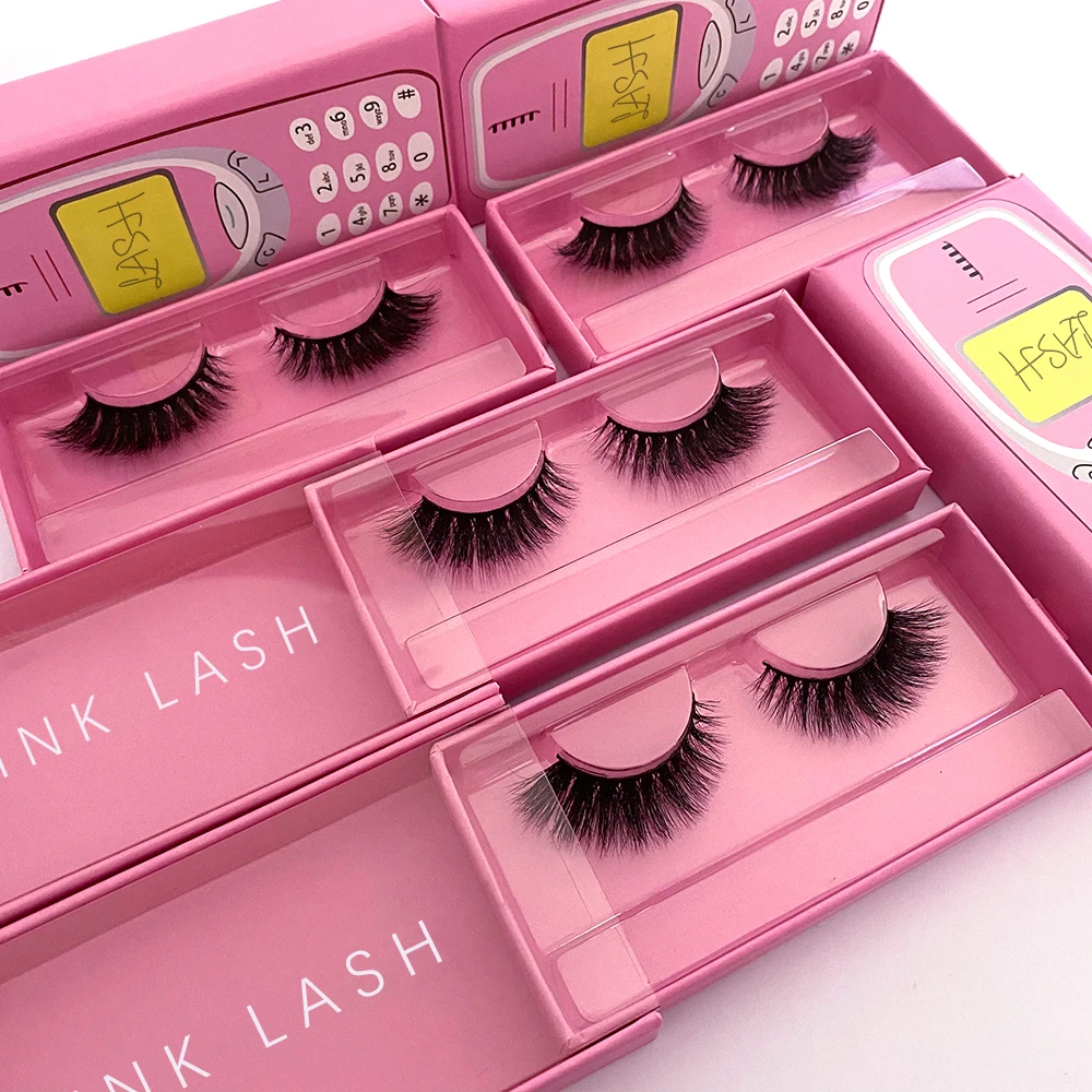 

Long False Eyelashes 25mm 5d Mink Eyelash Thick Full Strip Lashes Luxury Makeup Dramatic Lashes 3D Mink Lash