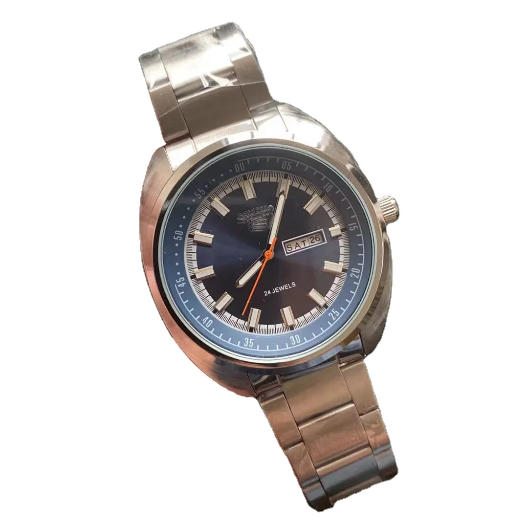 

The latest brand men's watch stainless steel strap luxury custom logo
