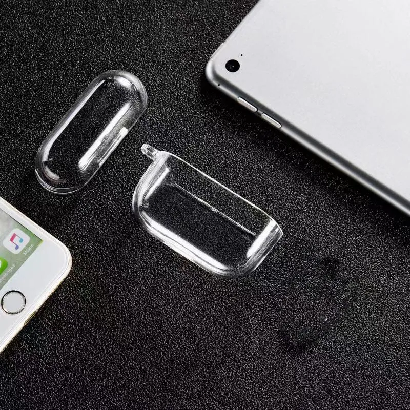 

Wireless Charging Custom Printing Transparent TPU PC Clear Case for earphone case