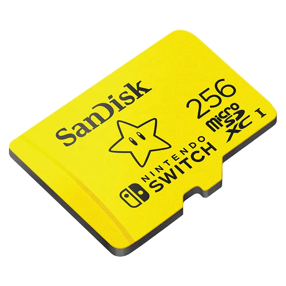 

Original SanDisk Micro SD Card 256GB SDSQXAO UHS-I Flash high speed TF Card 64GB 128GB Nintendo Switch Memory Card