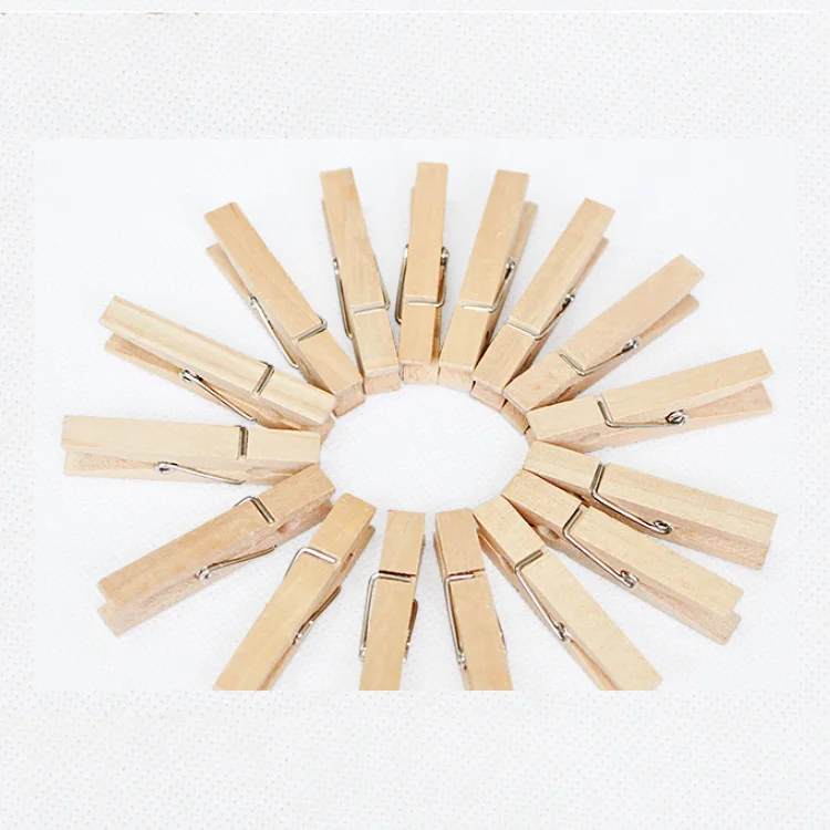 

Factory wholesale mini wooden clothes pegs for home and office