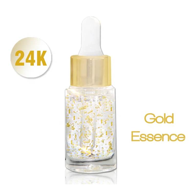 

Make your own brand skin care 24K gold face serum water Gold Foil Moisturizing face serum