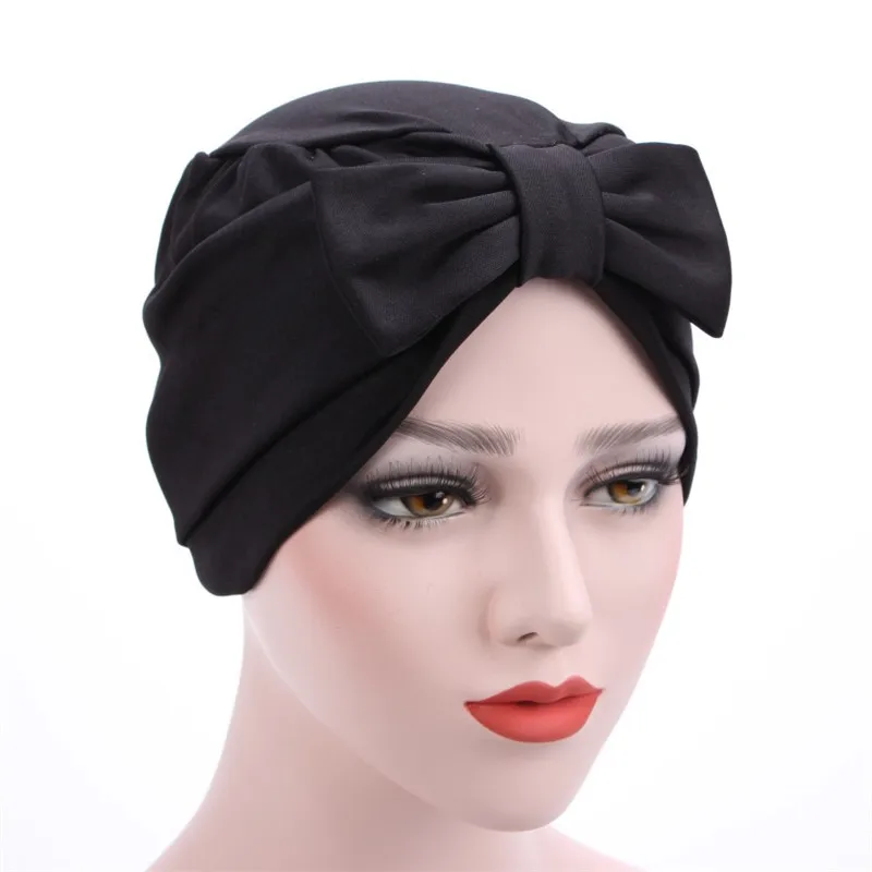 

New Design Bowknot Women Sleeping Satin Bonnets, 10 colors to choose