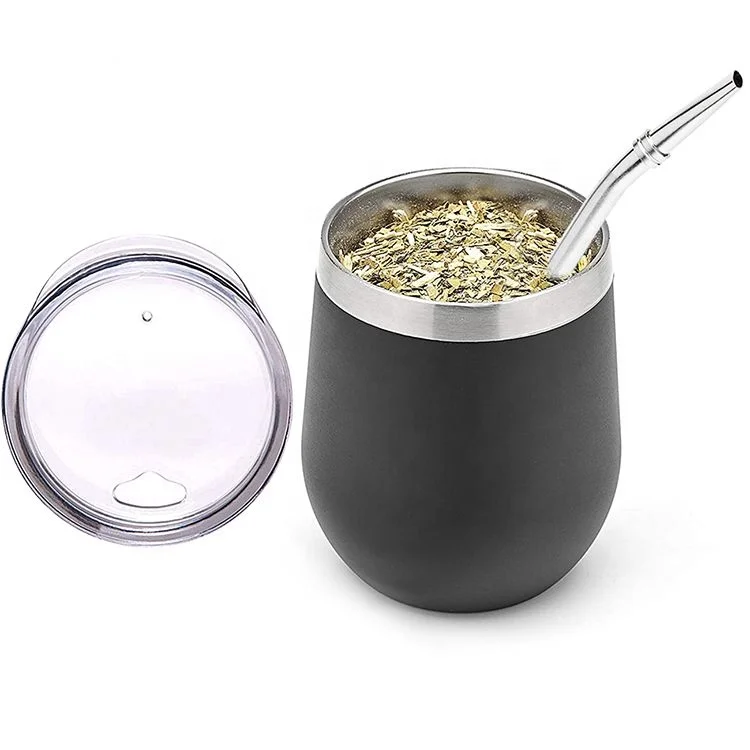 

yerba mate gourd and tea set - brazilian yerba mate gourd - yerba mate gourd