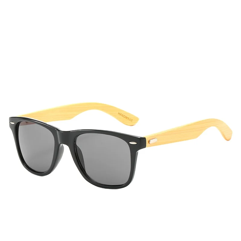 

Wholesale 2021 High Quality Eco Friendly Unisex Natural Wood Bamboo Sunglasses