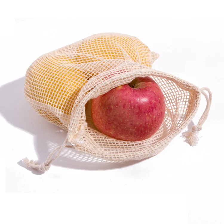 

Biodegradable Net Bag Mesh Cotton String Net Shopping Bag