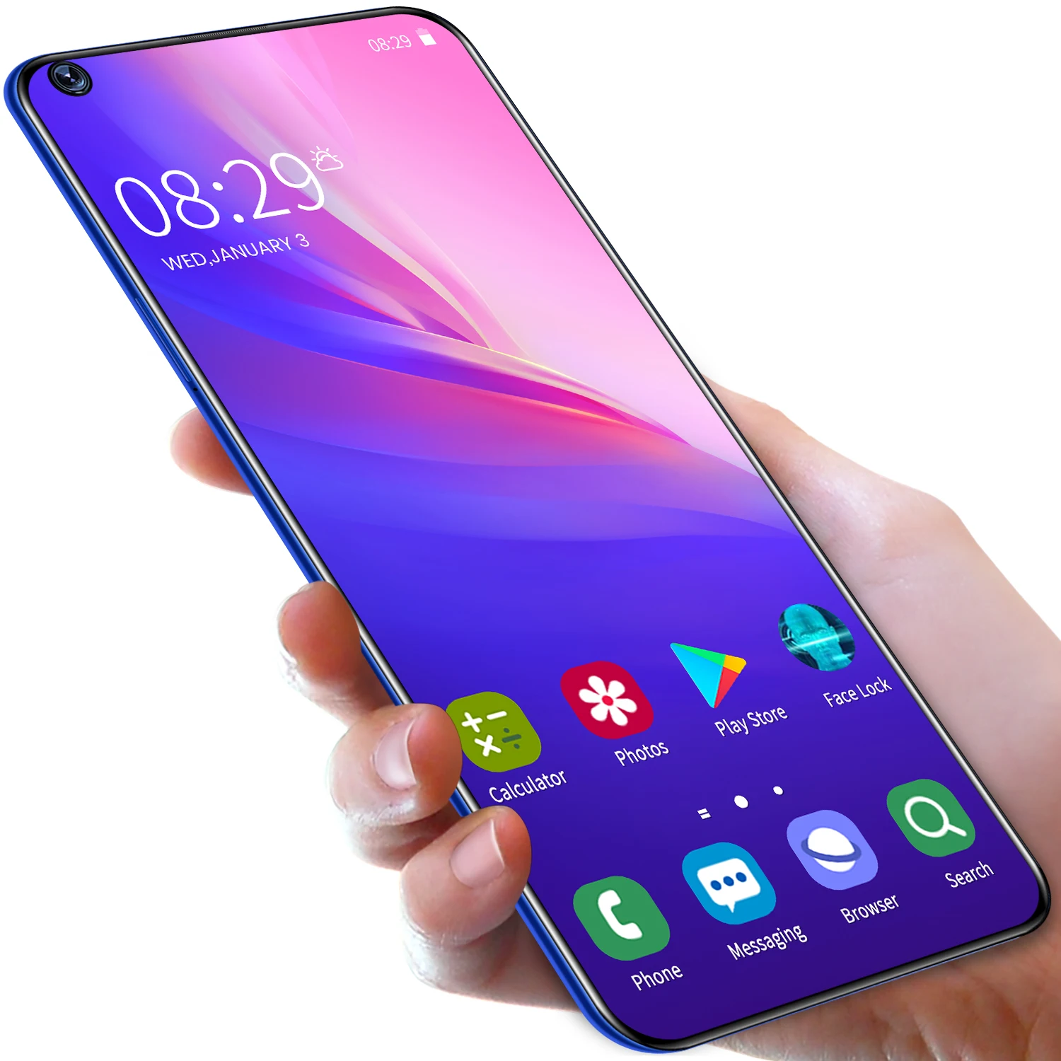 

Factory Wholesale S20+ Pro Android smart phone 7.2 inch 16MP+32MP 12GB+512GB GPS Dual SIM Smart Cell Phone, Black ,green,blue