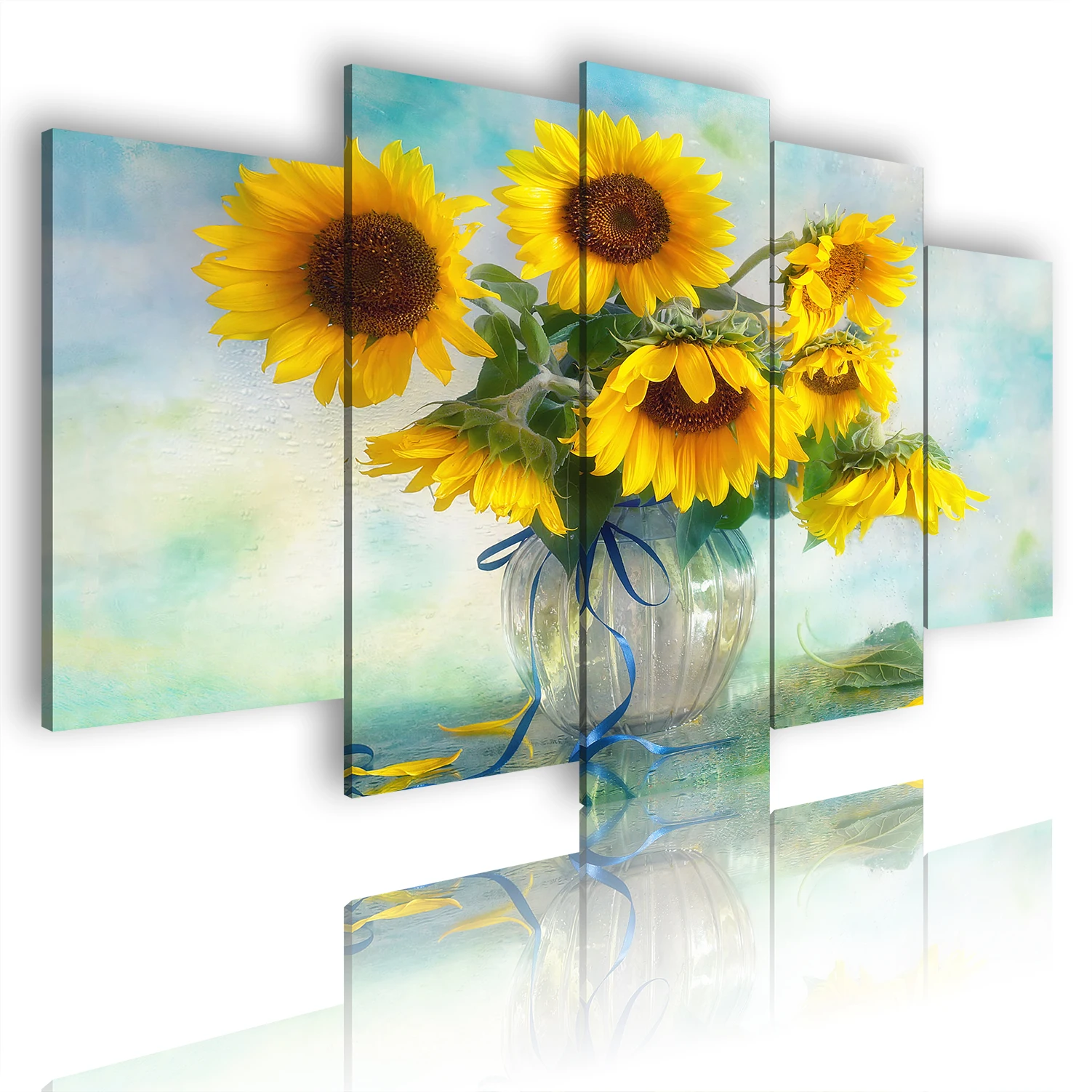 

Canvas Oil Abstract Frame Portrait Home Good Wall Art Flower On Islamic Decoration Scenery Decorative Painting