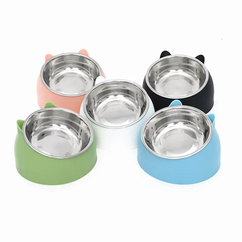 

Automatic Pet Feeder Dispenser Waterer Non-toxic Dual-use Pet Bowl Food Water Container For Dogs Cats