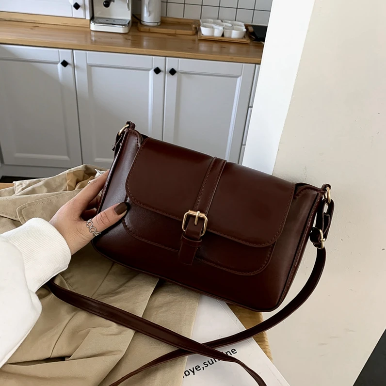 

XP1080 new arrive women ins bags fashion retro wild small square bag 2020 autumn and winter shoulder messenger handbag