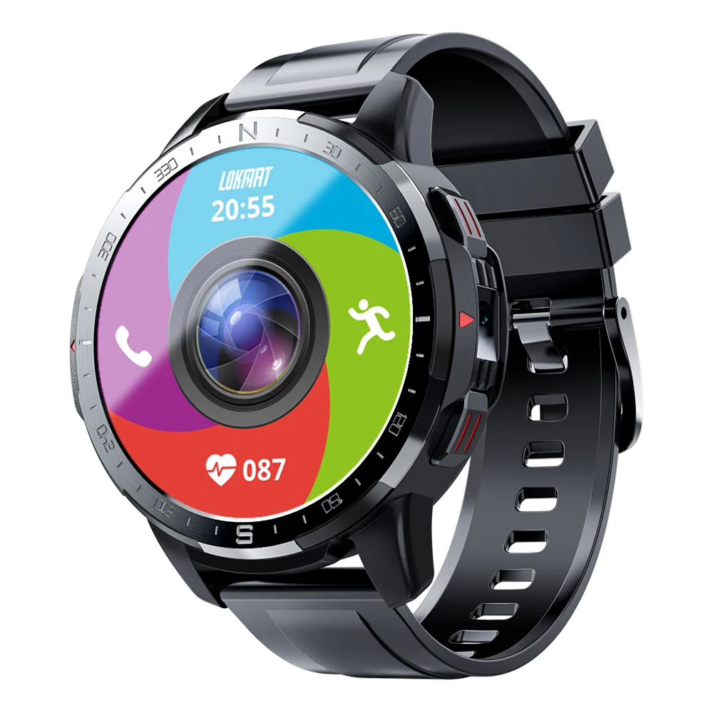 

2022 New Arrival LOKMAT APPLLP 7 4G Smartwatch Heart Rate Android Smart Watch Touch Screen Camera GPS Smartwatch Mobile phones