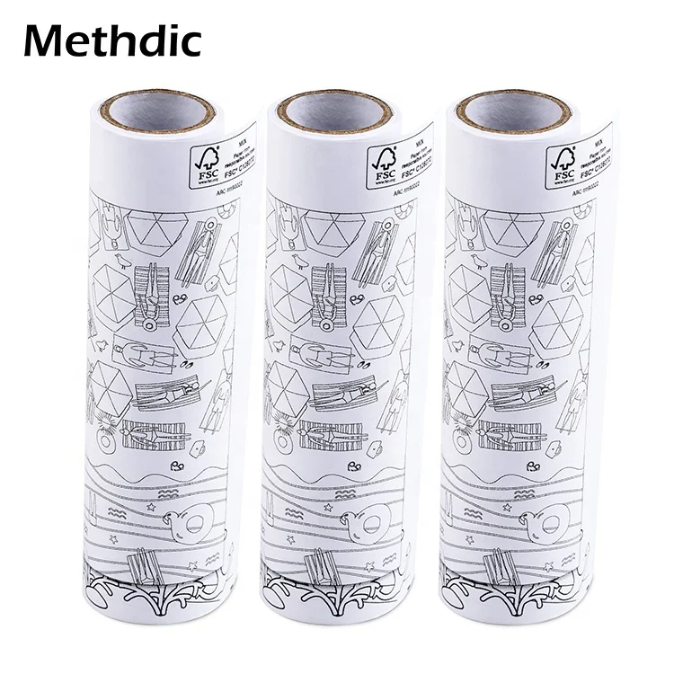 
Methdic Custom Design Eco-Friendly Drawing Paper Roll for Painting 