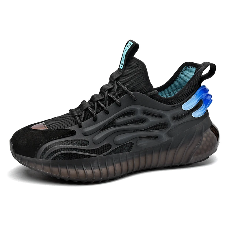 

2021 Manufacturer Wholesale Fluorescent coconut tide shoes menPopcorn fashion casual men's shoes, White/black/grey