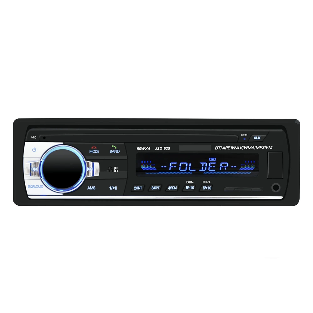
audio stereo user manual song radio bluetooth usb tape car mp3 player 