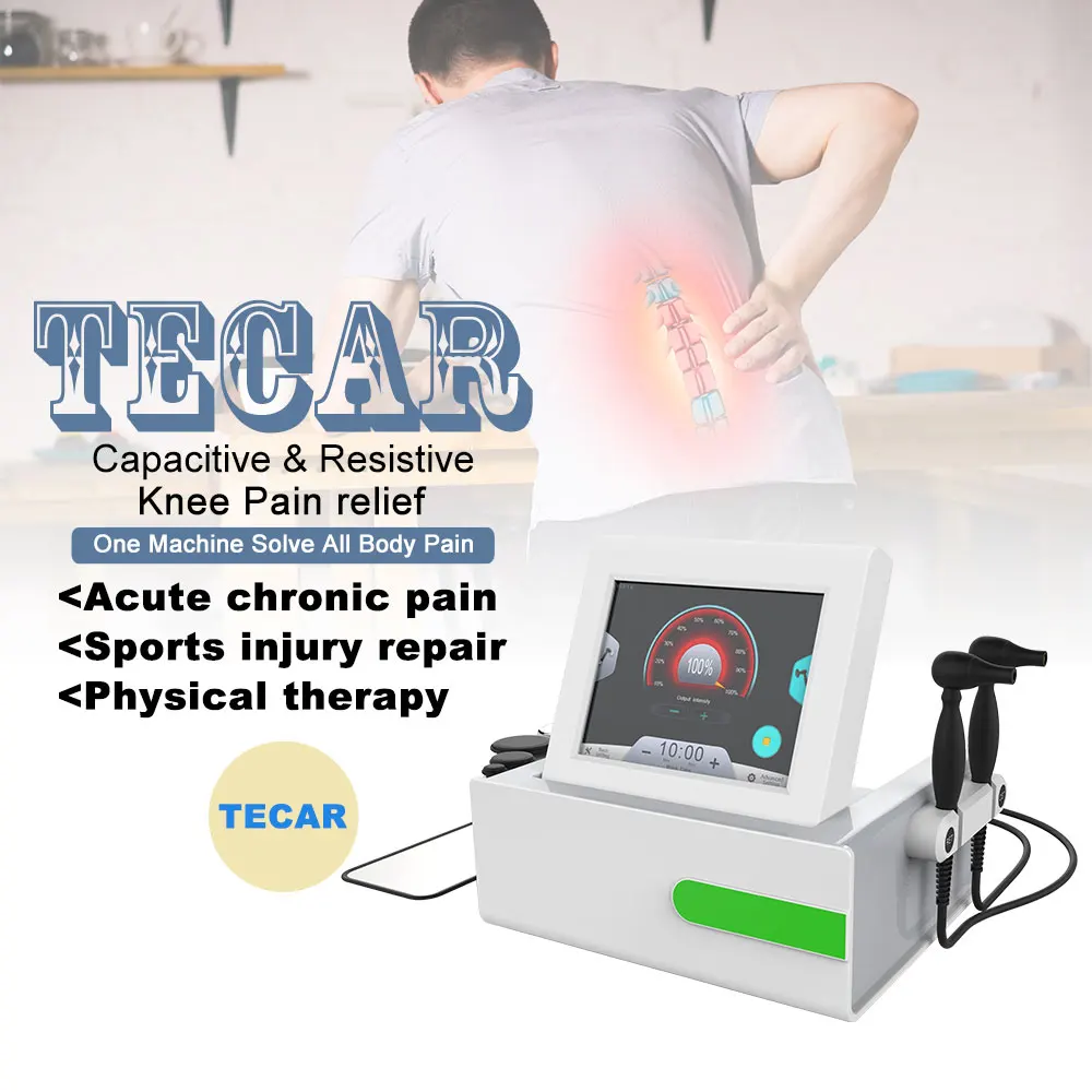 

2021 300w New various muscular pathologies High Frequency Smart Tecar Therapy Machine RET CET RF Body Paine Relief tecar