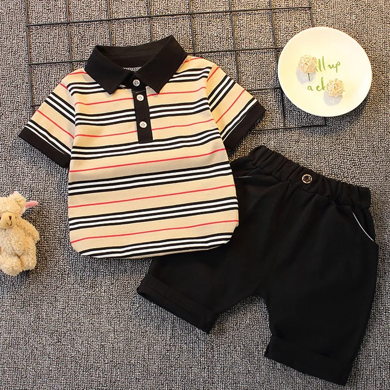 

Baby boys clothes adorable children's boutique outfits toddler boy printing clothing set cotton casual kids summer two piece set
