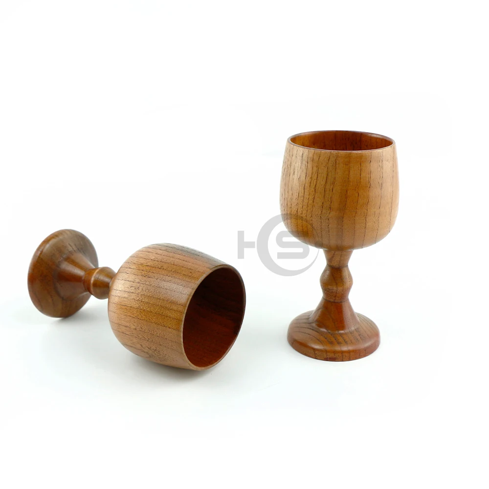 

Natural ECO-friendly Wholesale Reusable Custom Logo Vintage Wooden coffee tea cup, Wood color